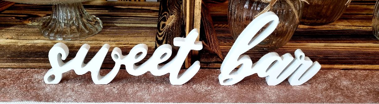 Aufsteller Sweet bar