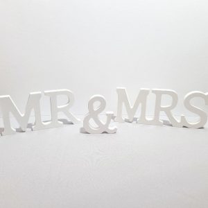 Aufsteller MR & MRS