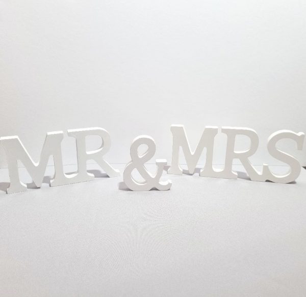 Aufsteller MR & MRS