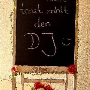 Wegweiser Holztafel