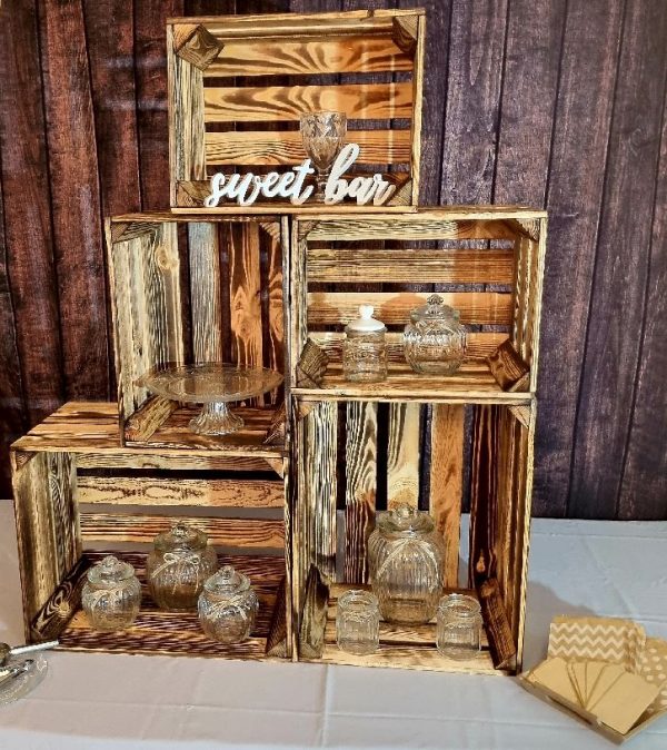 Candybar holzkisten ohne deko