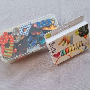 Magnete und Kreide
