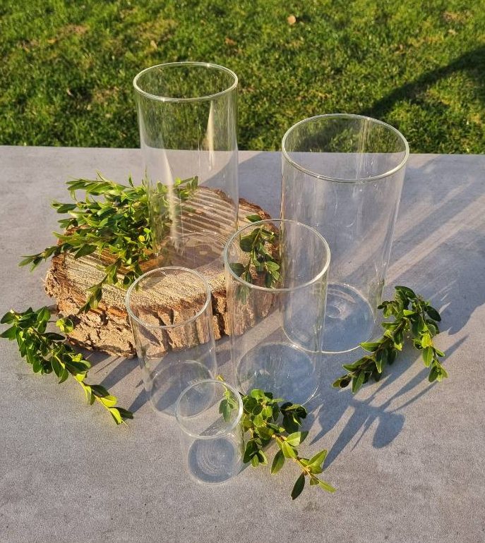 Zylindervasen 6er Set