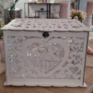 Kartenbox weiß