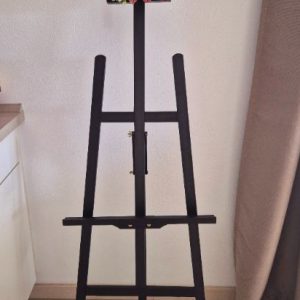 Staffelei schwarz holz