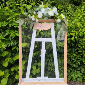 Sitzplan plexi mit Rahmen