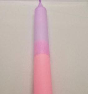 Kerze Lila rosa